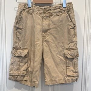Joe Fresh Youth Khaki Cargo Shorts - Size 10